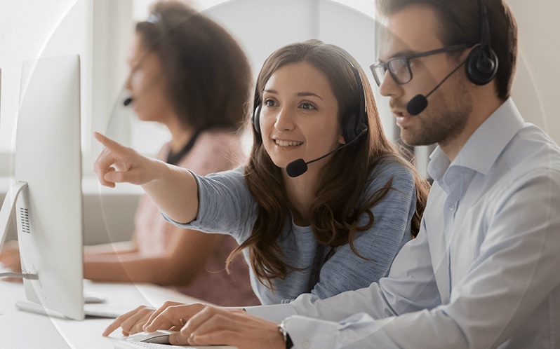 agents using Cloud Call Center Software