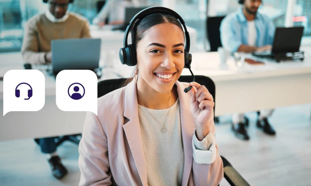 agent using Call Center Solutions