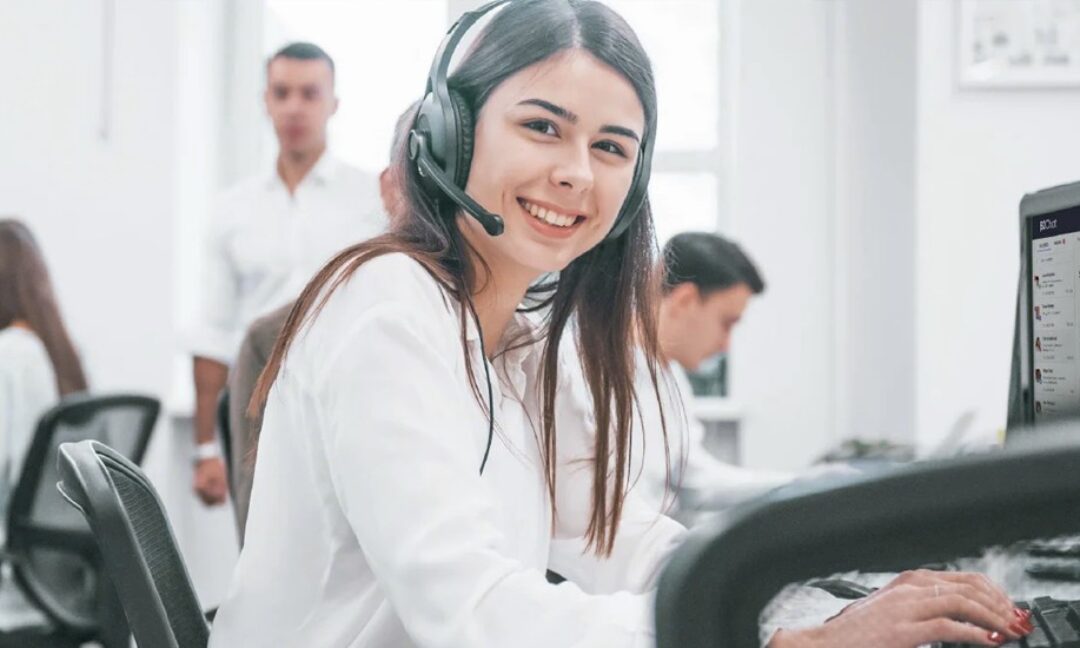 agent using Call Center Dialer