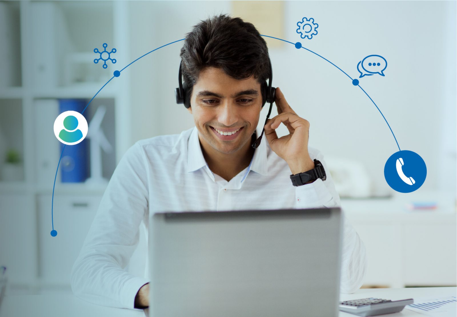 Agent in Cloud-Based Call Center